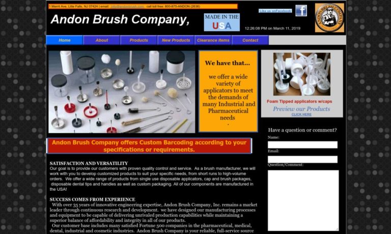 Andon Brush Company, Inc.
