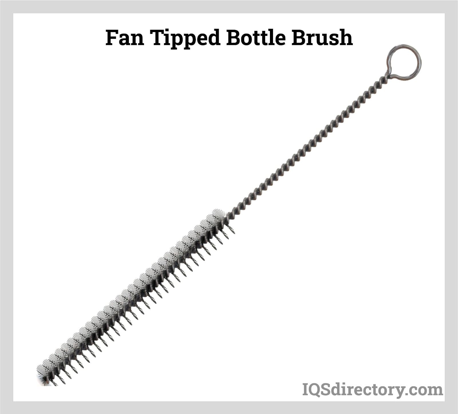 fan tipped bottle brush